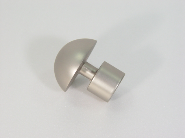 Semicircle Curtain Pole Finial - semicircle_curtain_finial